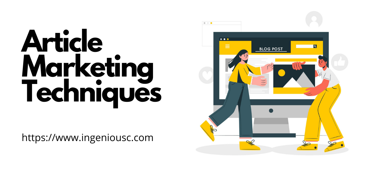 Business Success Stories Using Proper Article Marketing Techniques